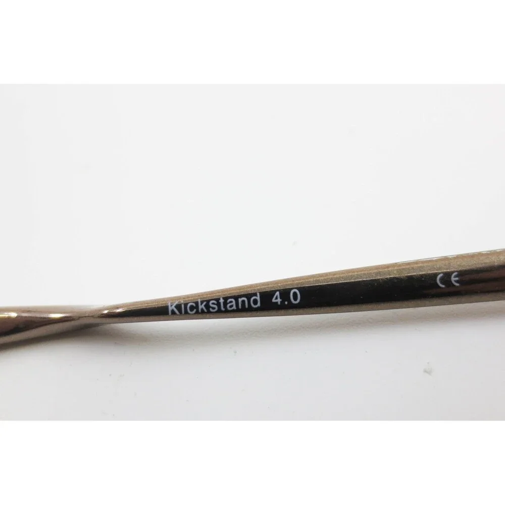 Oakley Kickstand 4.0 Brown Chrome Eyeglass Frames 52-19-131 Rectangular Metal